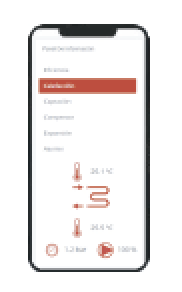 NUOVO SISTEMA DI GESTIONE E VISUALIZZAZIONE BASATO SU INTERNET, che consente l’accesso remoto, la manutenzione preventiva e garantisce una maggiore affi dabilità della pompa di calore.